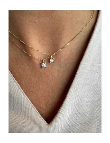 Gargantilla Minimal 5mm oro de 9k