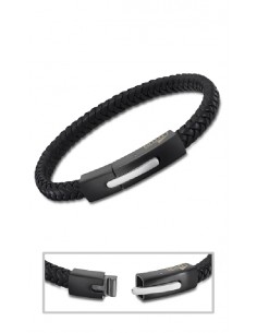 LOTUS STYLE PULSERA CAB.NEGRO.