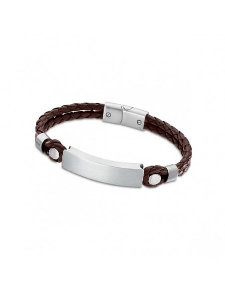 LOTUS STYLE PULSERA CAB. MARRÓN