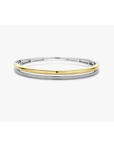 Pulsera Dúo Elegance en Plata Bicolor