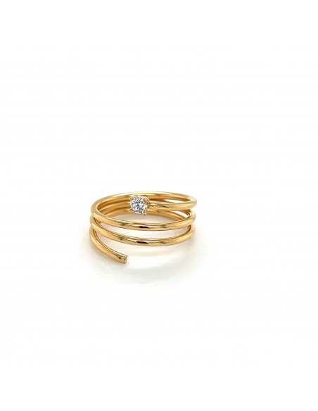  ANILLO HILO CON ZN ORO 9K