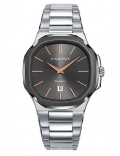 RELOJ ACERO IP GRIS ZAFIRO BRAZALETE SR VA 2