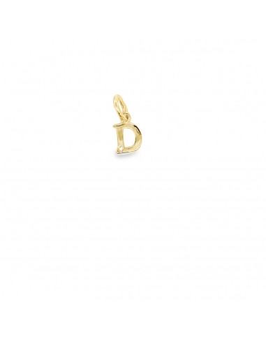0.01ct-COLGANTE INICIAL LETRA  "D" ORO DE 18K
