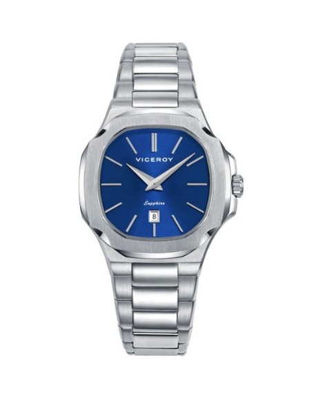 Reloj de mujer Viceroy en acero con esfera azul 
