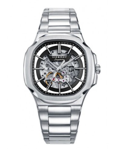 Reloj Viceroy Hombre Acero Automático Esqueleto