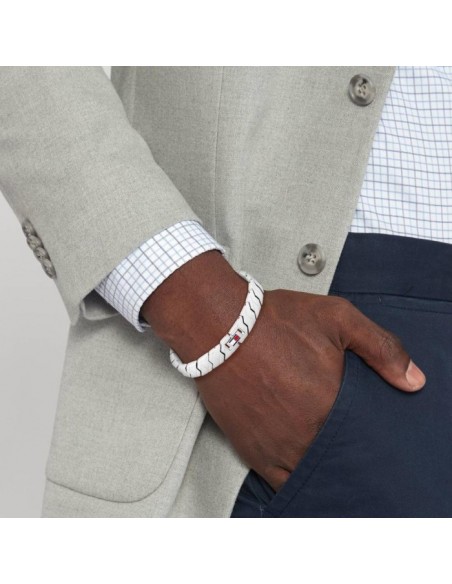 Pulsera Tommy Hilfiger Acero Plateado Hombre