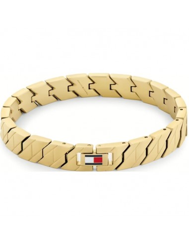 Pulsera Tommy Hilfiger Acero Baño Oro Hombre