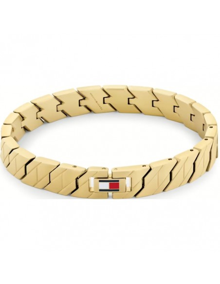 Pulsera Tommy Hilfiger Acero Baño Oro Hombre
