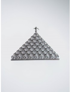 Colgante de plata Falcons – pirámide humana