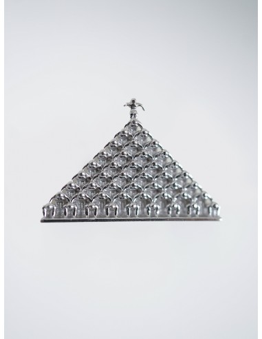 Colgante de plata Falcons – pirámide humana