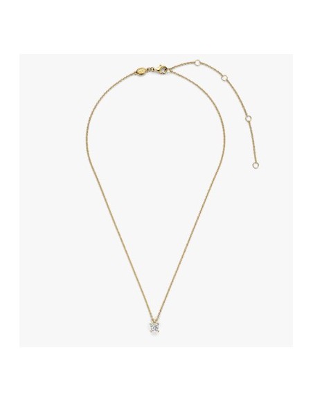 Gargantilla de perlas clásica de plata