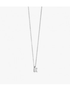 Gargantilla solitario plata 2