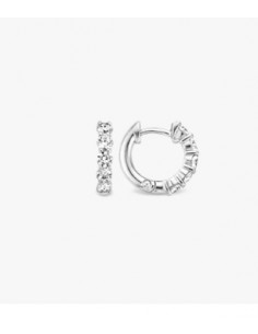 Aros circonitas plata 2