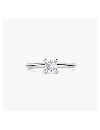 Anillo media alianza circonitas plata chapada