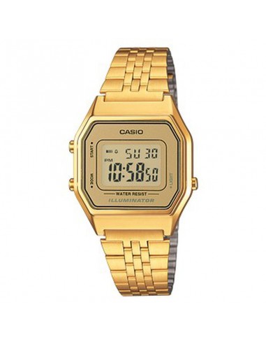 RELOJ CASIO DORADO MINI 