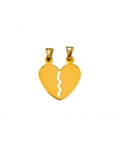COLGANTE CORAZÓN ORO DE 18K