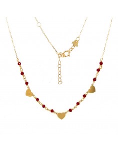 GARGANTILLA CORAZÓN ISA ORO DE 18K