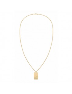 Gargantilla Tommy Hilfiger Hombre Acero dorado