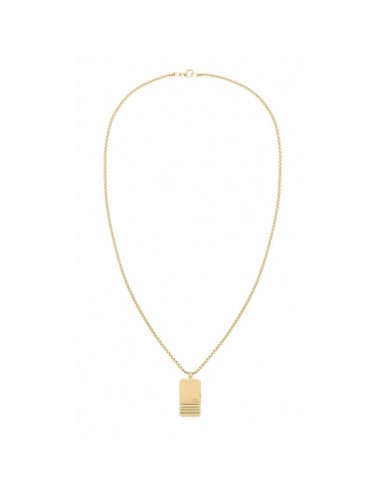 Gargantilla Tommy Hilfiger Hombre Acero dorado