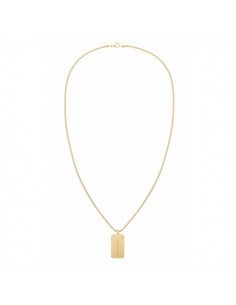 Gargantilla Tommy Hilfiger Hombre Acero dorado 2