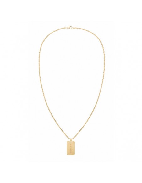 Gargantilla Tommy Hilfiger Hombre Acero dorado
