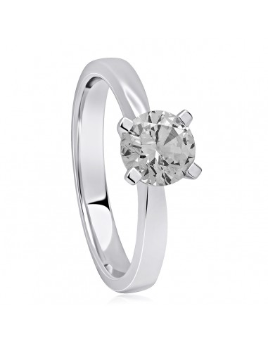Anillo de 18k 1 brillantes laboratorio