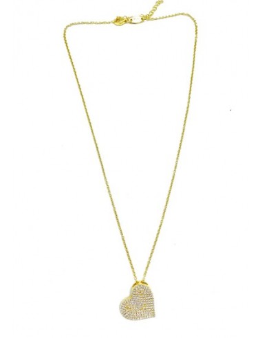 Gargantilla colgante forma corazón plata ch 12mm 