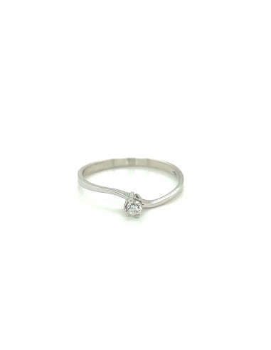 ct-0.07 ANILLO GILMA ORO BLANCO DE 18K