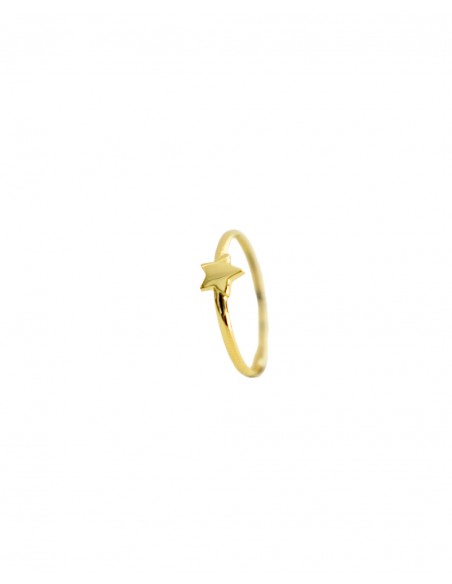 Anillo de Oro 18K modelo 108214SO - Elegancia Clásica y Exclusiva
