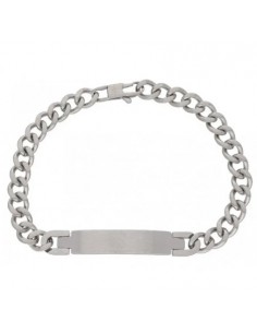 Pulsera acer mate placa