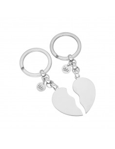 LLAVERO DE ACERO corazón