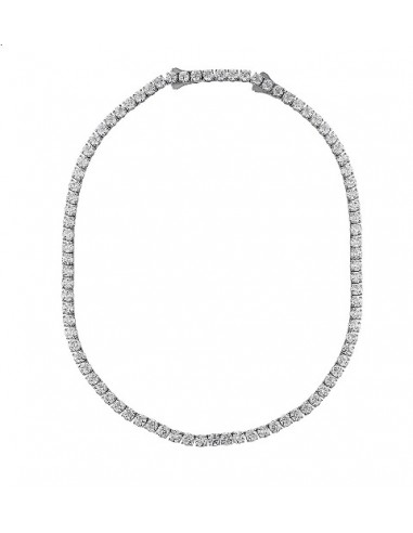 8,46ct- GARGANTILLA REVIERE ORO BLANCO DE 18K