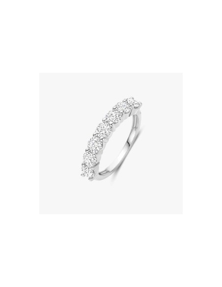 Anillo para mujer circonitas plata