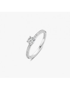 Anillo Multibanda de Plata con Circonitas | Textura y Brillo en Equilibrio