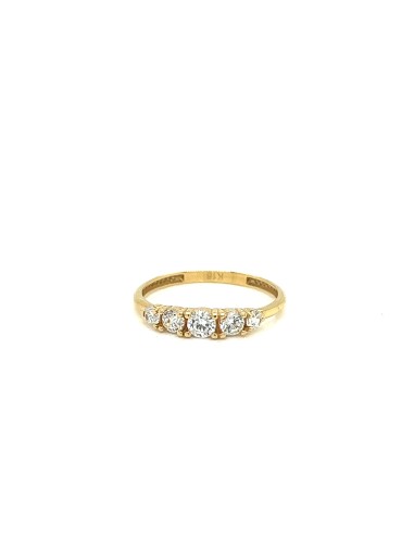 ANILLO ADALET ZN ORO DE 18K