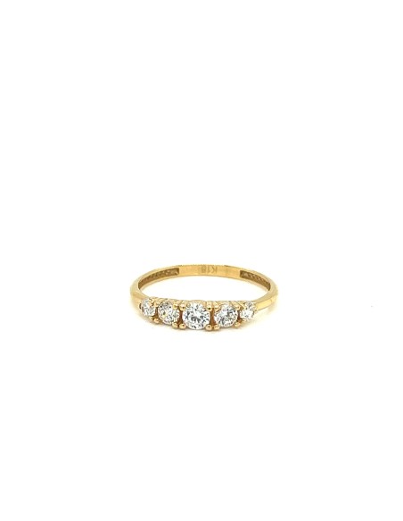 ANILLO ADALET ZN ORO DE 18K
