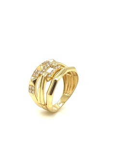 ANILLO CEREN ZN ORO DE 18K