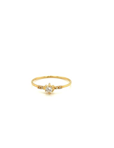 ANILLO DAMLA ZN ORO DE 18K