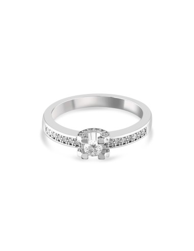 0,39ct- ANILLO HILY BRILL ORO BLANCO 18K