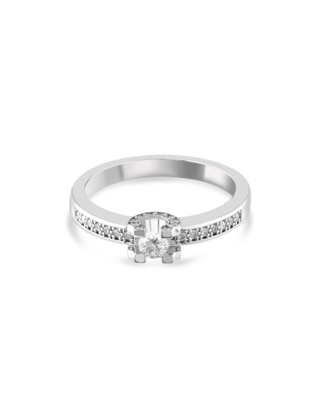 0,39ct- ANILLO HILY BRILL ORO BLANCO 18K