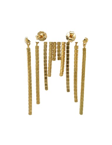 PENDIENTES PERLAS LÁGRIMAS ZN PLATA CHAP DE 1ª LEY