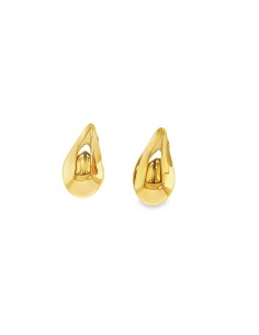 PENDIENTES GOTA OMEGA PEQUEÑOS ORO DE 18K