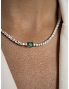 Gargantilla de Oro con Brillantes | Joya Elegante y Atemporal