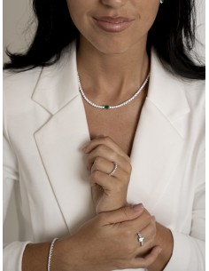 Gargantilla de Oro con Brillantes | Joya Elegante y Atemporal 2