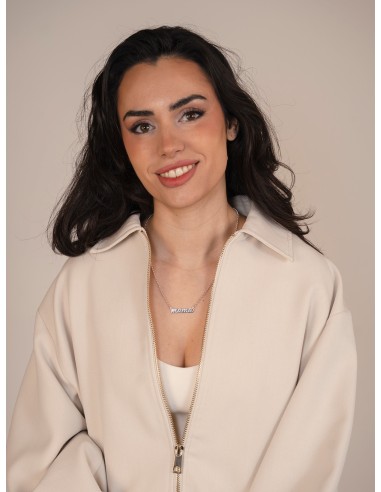 Gargantilla mama plata de 1ª ley