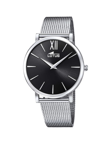 RELOJ LOTUS SEÑORA ACERO NEGRO