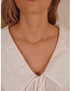 GARGANTILLA CORAZÓN ISA ORO DE 18K 2