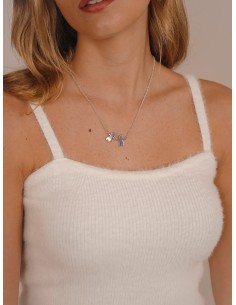 Gargantilla niño y niña plata de 1ª ley