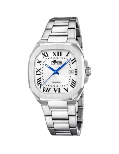 RELOJ LOTUS CABALLERO PLATA