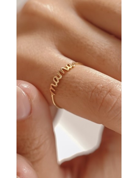 Anillo MAMA ORO DE 18K